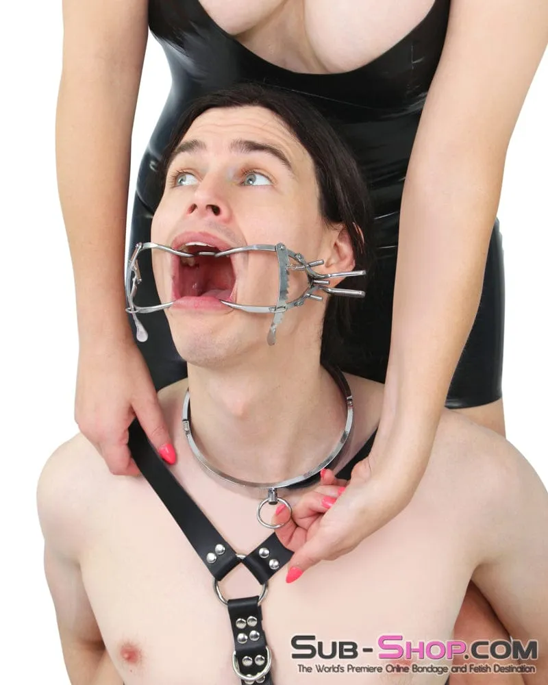 0486S-SIS      Forced Sissy Open Wide Mouth Spreader