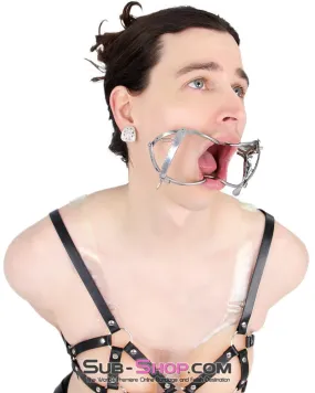 0486S-SIS      Forced Sissy Open Wide Mouth Spreader