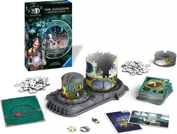 115419 - RAVENSBURGER 3D - TIME GUARDIAN ADVENTURES: MAYHEM ON THE MOON