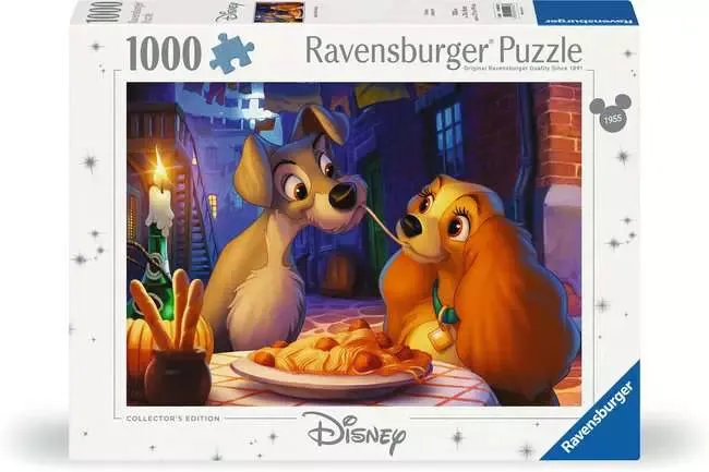120000037 - RAVENSBURGER 1000PC - DISNEY - LADY & THE TRAMP