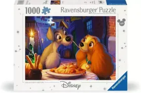 120000037 - RAVENSBURGER 1000PC - DISNEY - LADY & THE TRAMP