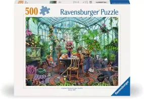120002079 - RAVENSBURGER 500PC - GREENHOUSE MORNINGS