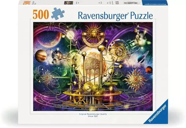 120002369 - RAVENSBURGER 500PC - GOLDEN SOLAR SYSTEM