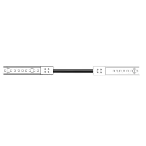 12in. Tape to Tape Connector for LTR-P Wet Location Tape Light