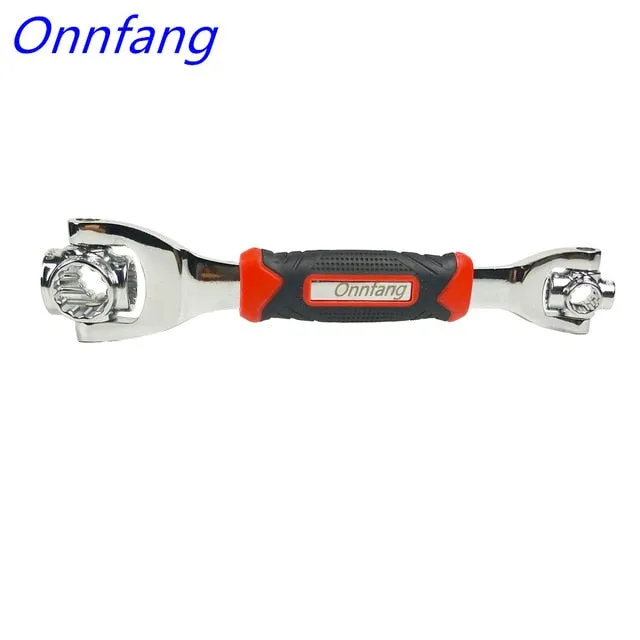 48 in 1 Socket Wrench Multi function Wrench Tool with 360 Degree Rotating Head