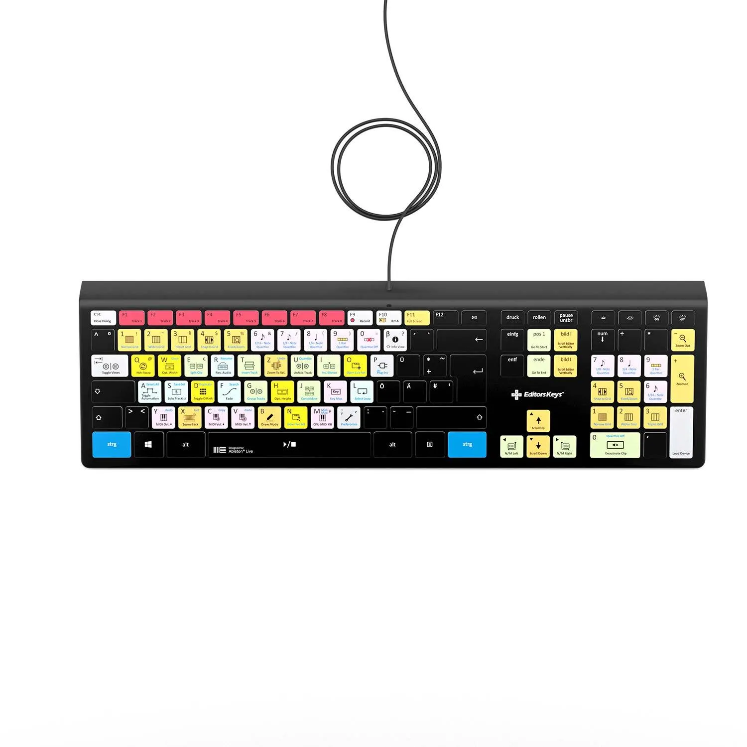 Ableton Live Keyboard - Backlit - For Mac or PC