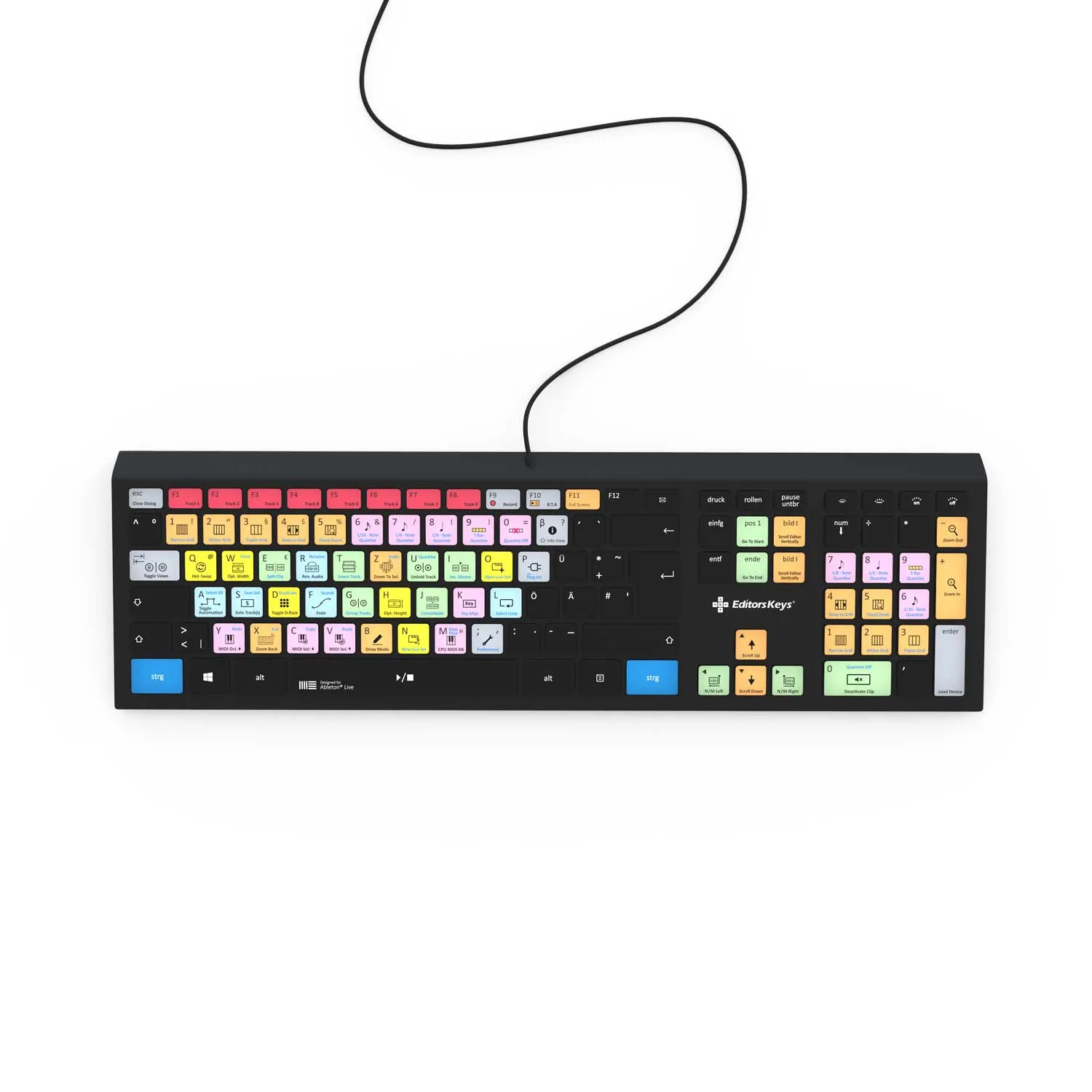 Ableton Live Keyboard - Backlit - For Mac or PC