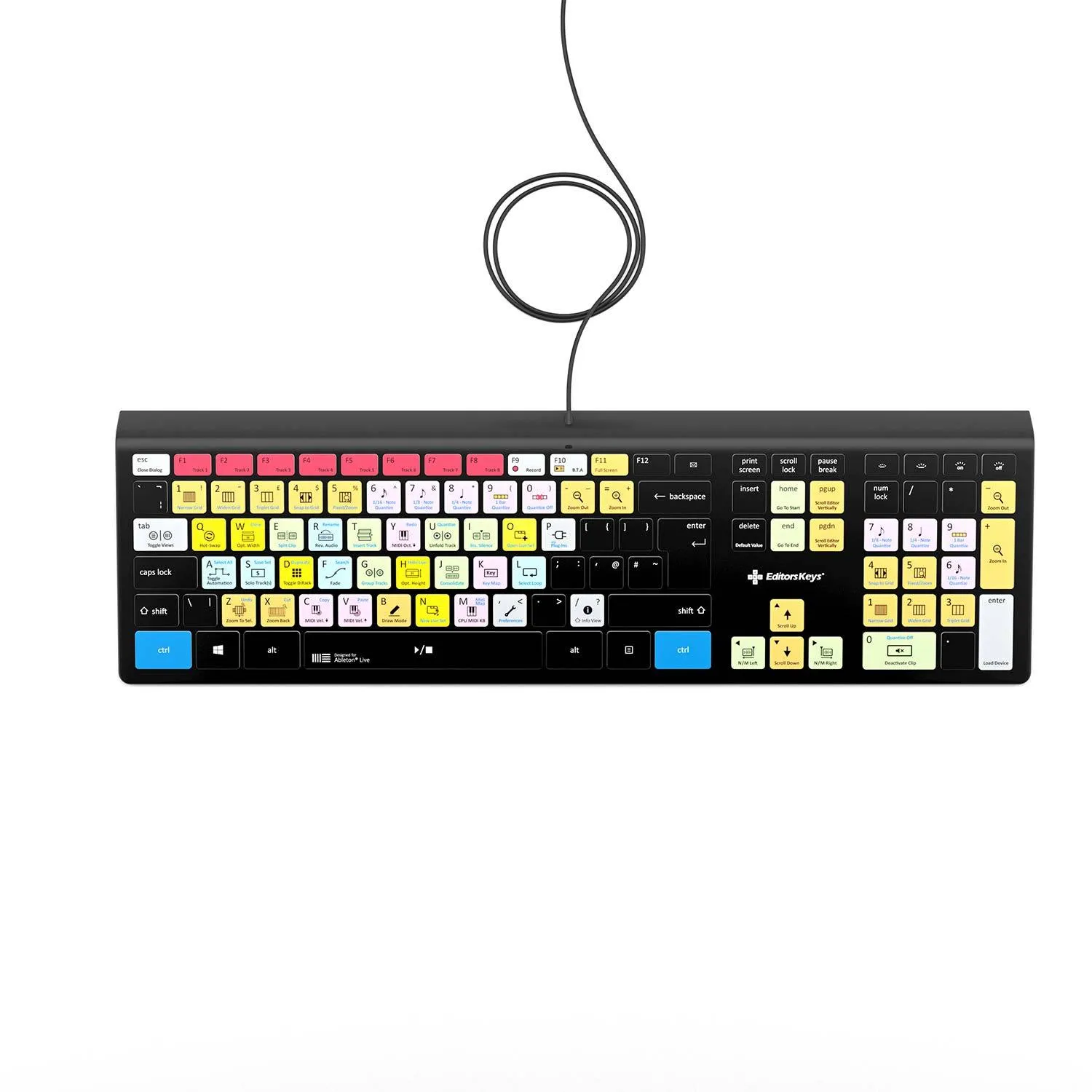 Ableton Live Keyboard - Backlit - For Mac or PC