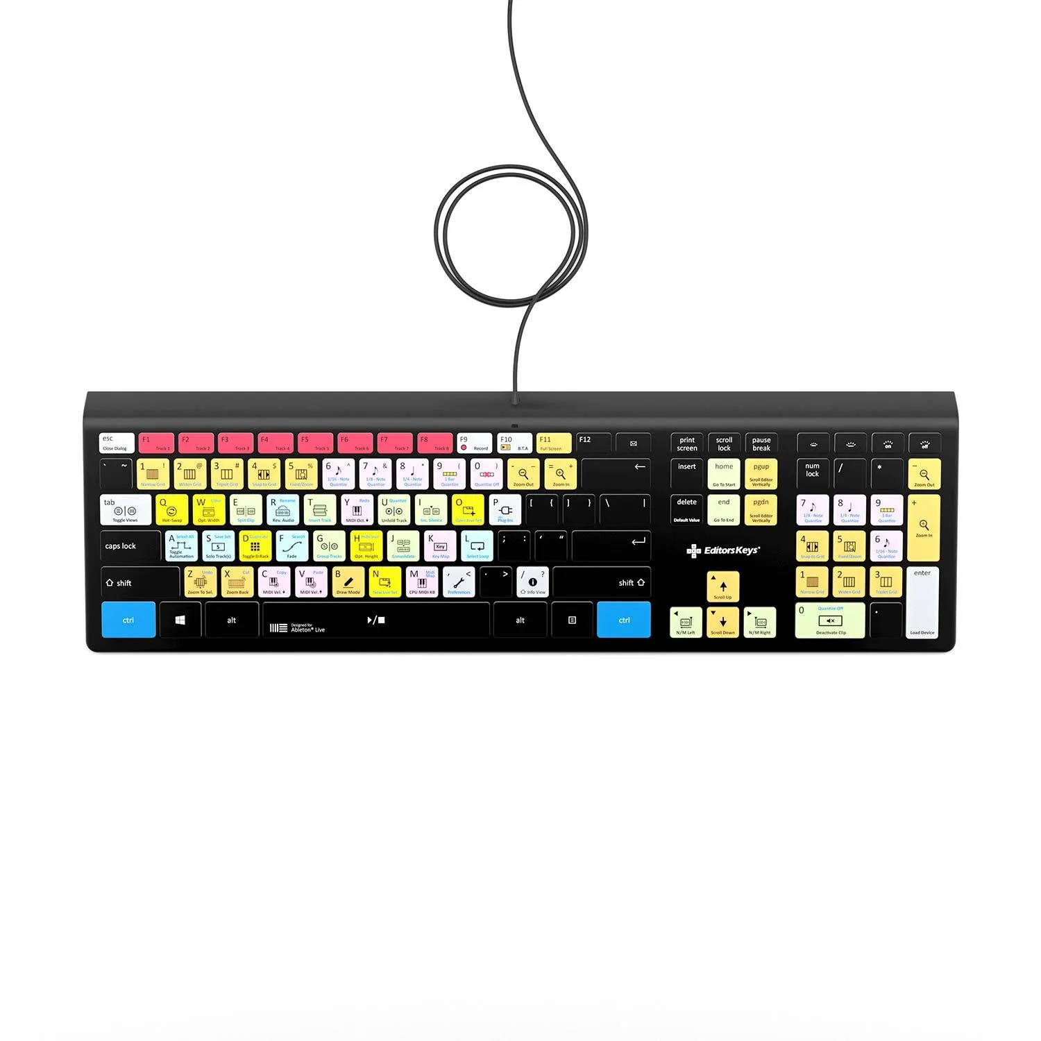 Ableton Live Keyboard - Backlit - For Mac or PC