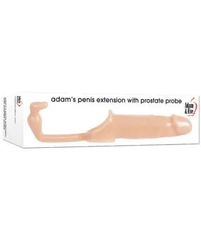 Adam & Eve Adam's Penis Extension W-anal Leash - Flesh