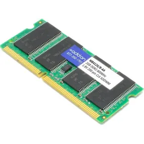 AddOn AA800D2S6/2G x1 Apple Computer MB412G/B Compatible 2GB DDR2-800MHz Unbuffered Dual Rank 1.8V 200-pin CL6 SODIMM MB412G/B-AA