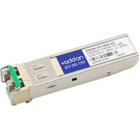 AddOn Cisco DWDM-SFP-4056 Compatible TAA Compliant 1000Base-DWDM 100GHz SFP Transceiver (SMF, 1540.56nm, 80km, LC, DOM) DWDM-SFP-4056-AO