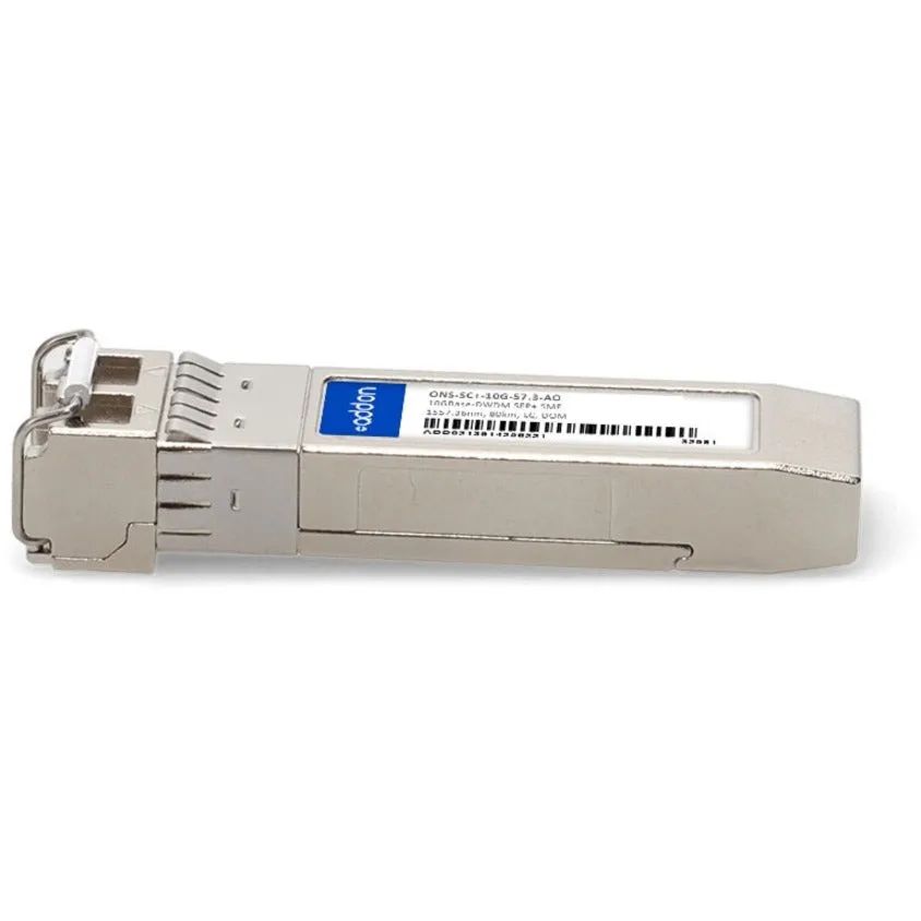 AddOn Cisco ONS ONS-SC -10G-57.3 Compatible TAA Compliant 10GBase-DWDM 100GHz SFP  Transceiver (SMF, 1557.36nm, 80km, LC, DOM) ONS-SC -10G-57.3-AO