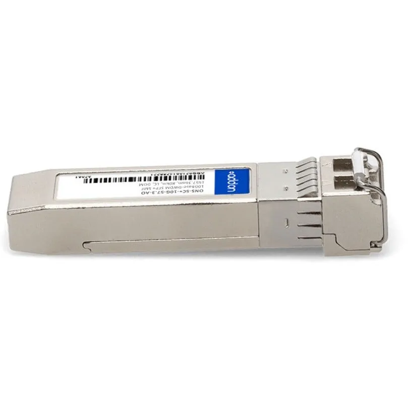 AddOn Cisco ONS ONS-SC -10G-57.3 Compatible TAA Compliant 10GBase-DWDM 100GHz SFP  Transceiver (SMF, 1557.36nm, 80km, LC, DOM) ONS-SC -10G-57.3-AO