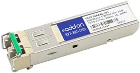 AddOn Fujitsu FC9570AABL Compatible TAA Compliant 1000Base-DWDM 100GHz SFP Transceiver (SMF, 1555.75nm, 80km, LC, DOM) FC9570AABL-AO