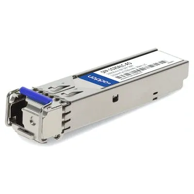AddOn Moxa SFP-1G20ALC Compatible TAA Compliant 1000Base-BX SFP Transceiver (SMF, 1310nmTx/1550nmRx, 20km, LC) SFP-1G20ALC-AO
