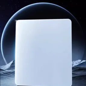 AJAZZ MP05 Large Gaming Glass Mousepad – Ultra-Smooth Surface for Precision Tracking, Anti-Slip Base, and Stylish Design for Gamers and Professionals