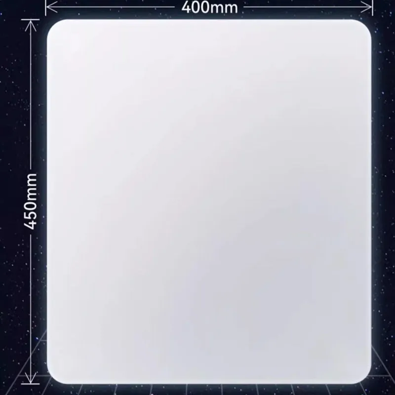 AJAZZ MP05 Large Gaming Glass Mousepad – Ultra-Smooth Surface for Precision Tracking, Anti-Slip Base, and Stylish Design for Gamers and Professionals