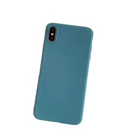 Anymob Blue Green iPhone Silicone Case Cover Bag Shell