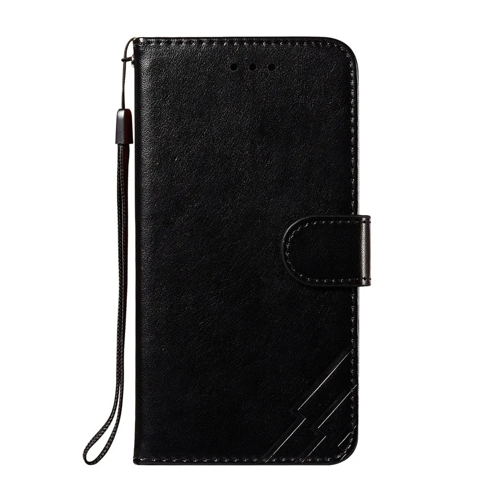 Anymob iPhone Case Solid Color Leather Fashion Magnetic Flip Wallet Cover