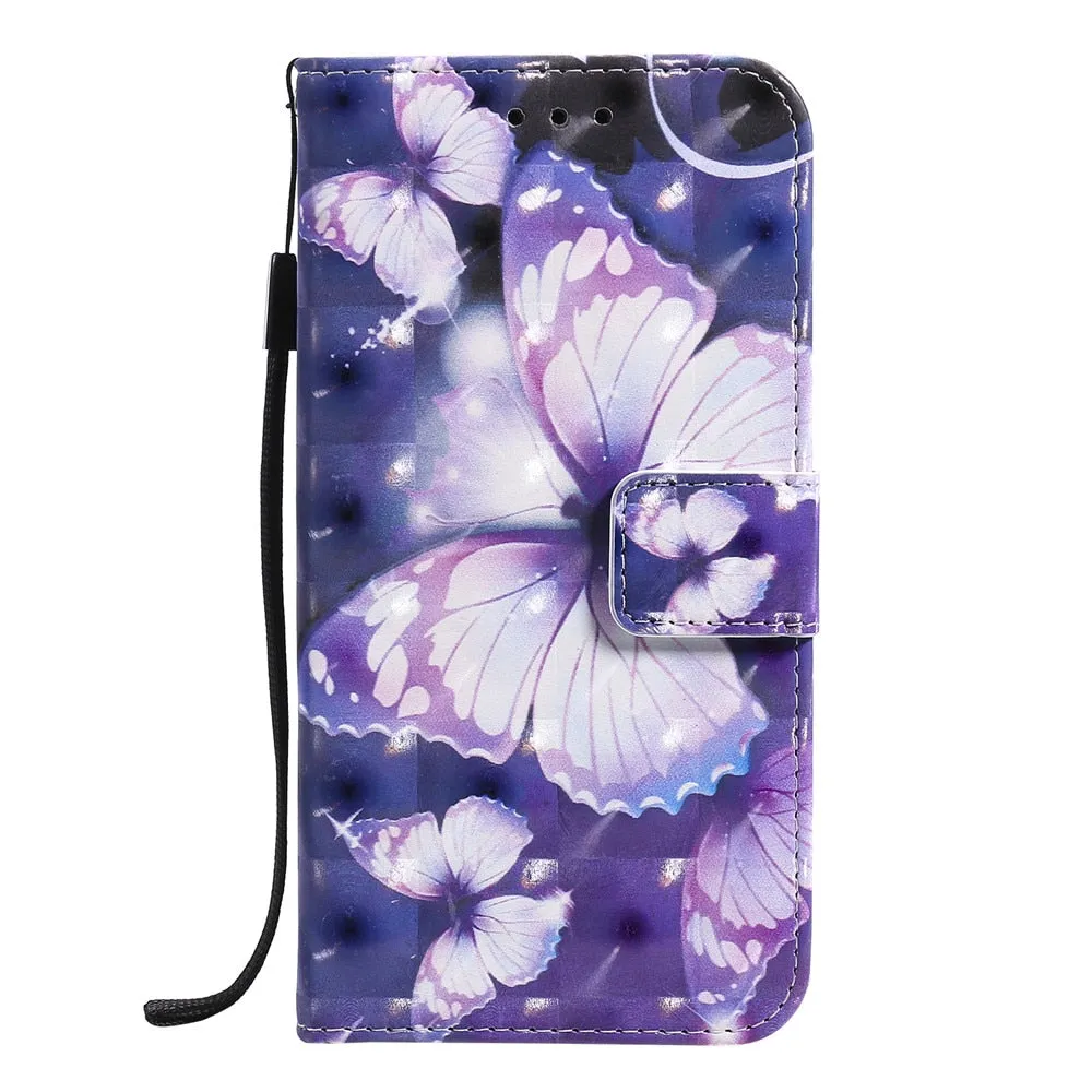 Anymob IPhone Dream Catcher 3D Painted Flip Phone Case Wallet Leather Cover