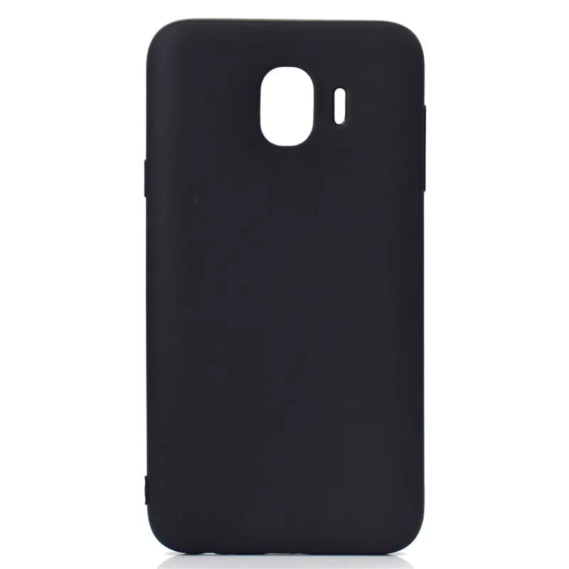 Anymob Samsung Black Silicone Candy Color Case Phone Cover