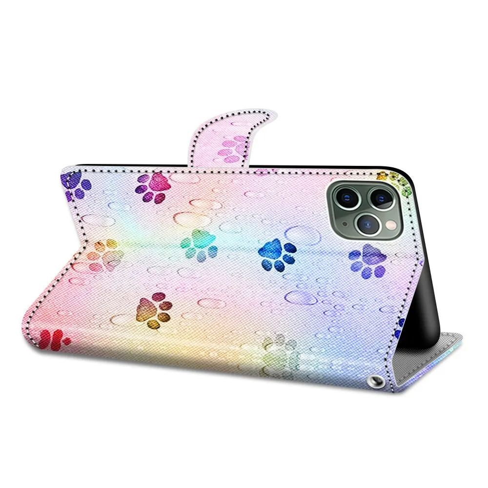 Anymob Samsung Blue Sky Magnetic Flip Leather Phone Case