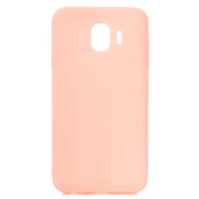 Anymob Samsung Pink Silicone Candy Color Case Phone Cover
