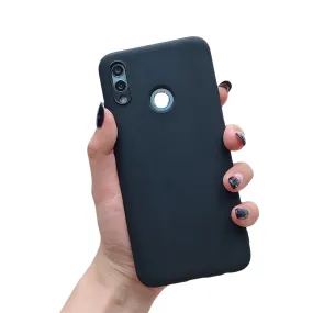 Anymob Xiaomi Black Silicone Case Soft TPU Phone Back Cover