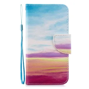 Anymob Xiaomi Redmi Leather Case Flip Fashionable Sky Paint Cover Wallet