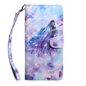 Anymob Xiaomi Redmi Marble Blue Leather Case Flip Wallet Cover Bag Shell Women Men