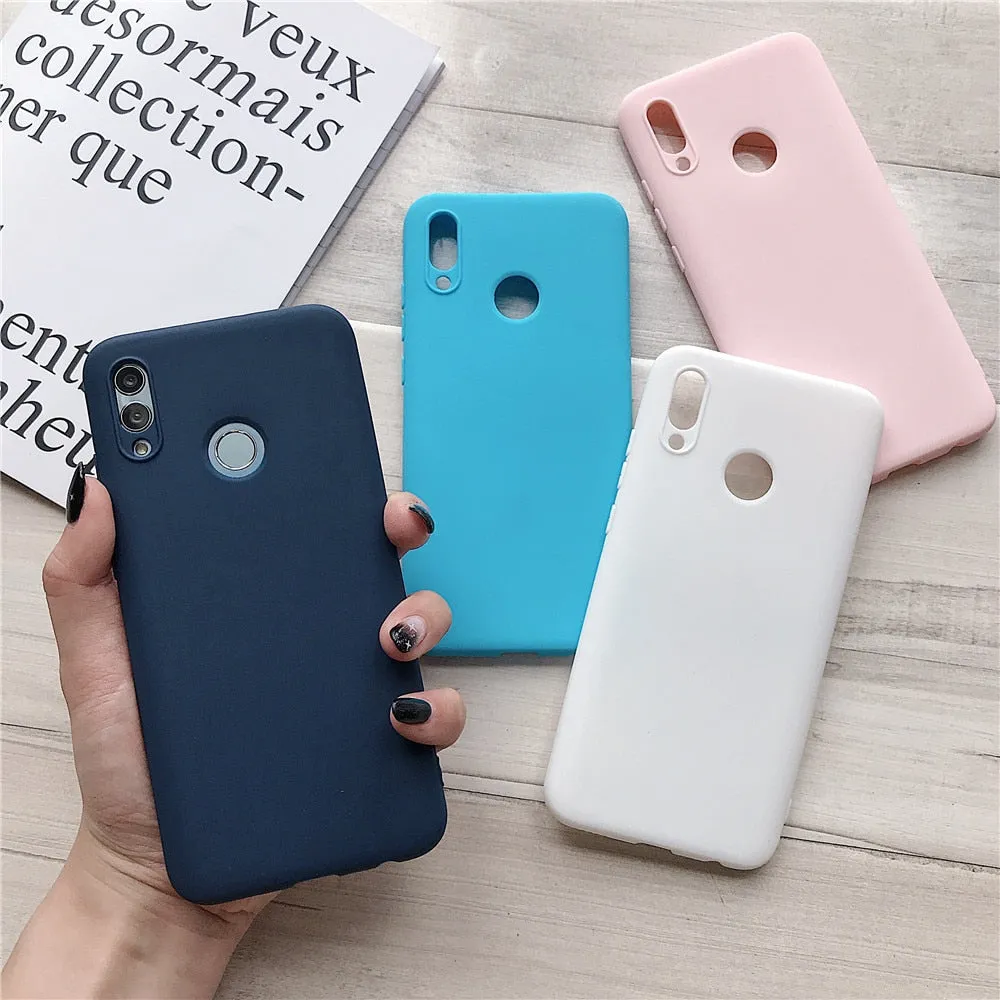 Anymob Xiaomi Yellow Silicone Case Soft TPU Phone Back Cover