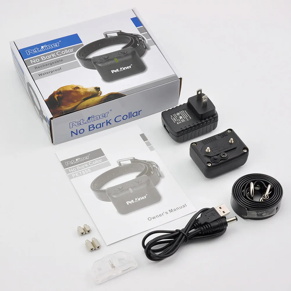 Bark Collar with No Shock Option (Waterproof And Rechargeable ) Best Seller