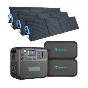 BLUETTI AC200MAX   2*B230   3*PV200 | Home Battery Backup