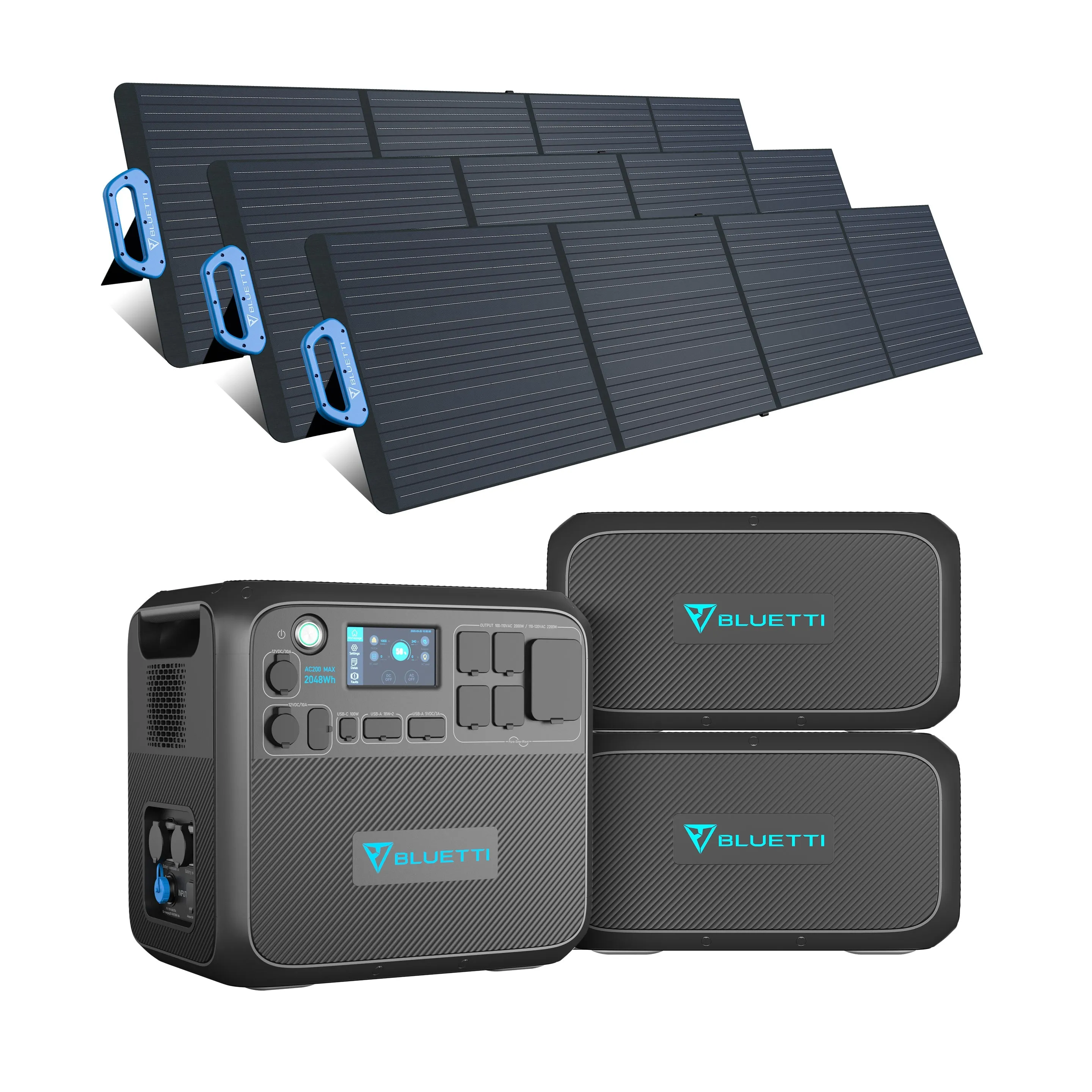 BLUETTI AC200MAX   2*B230   3*PV200 | Home Battery Backup