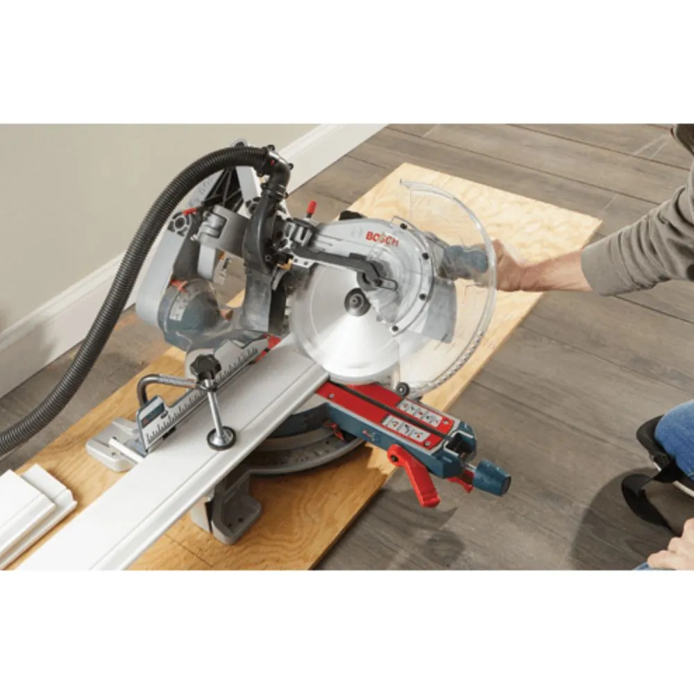 Bosch GCM18V-12GDCN14 18V PROFACTOR 12" Dual-Bevel Glide Miter Saw Kit w/ (1) 8.0 Ah CORE Performance Battery