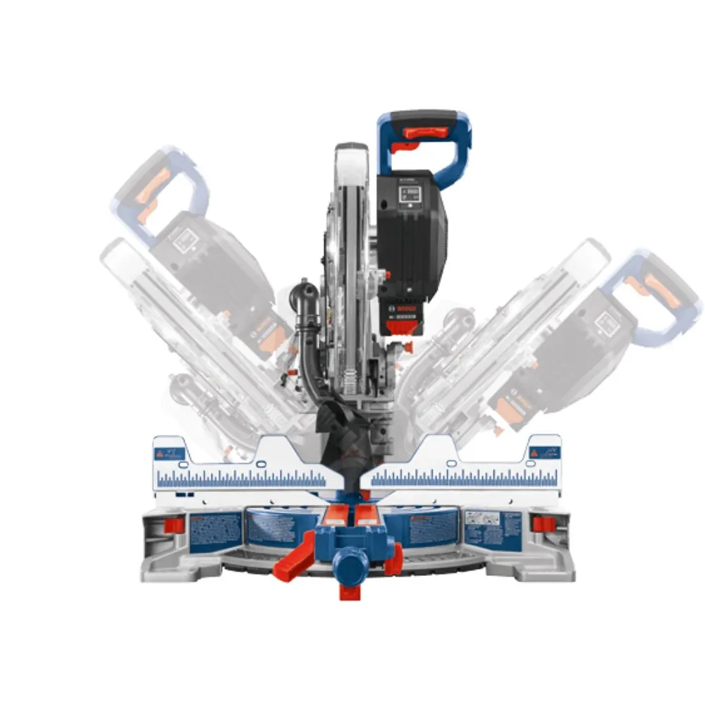 Bosch GCM18V-12GDCN14 18V PROFACTOR 12" Dual-Bevel Glide Miter Saw Kit w/ (1) 8.0 Ah CORE Performance Battery