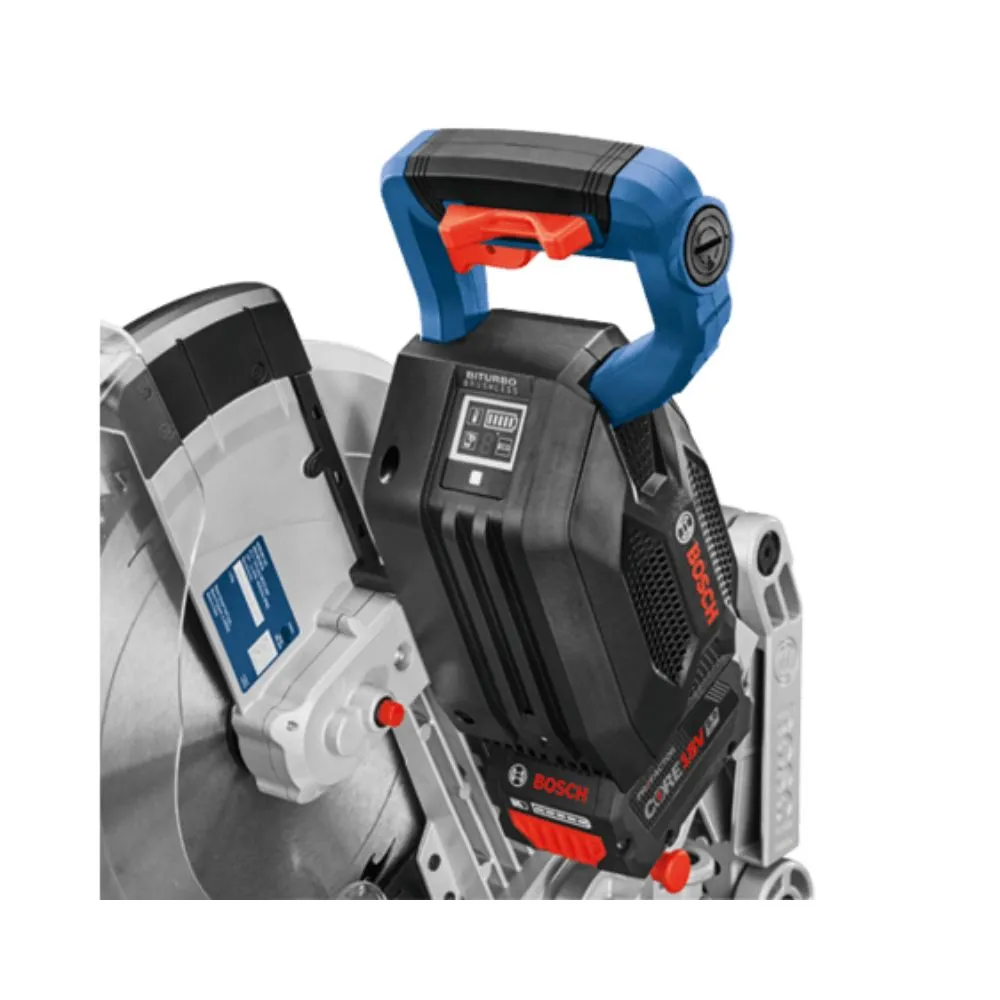 Bosch GCM18V-12GDCN14 18V PROFACTOR 12" Dual-Bevel Glide Miter Saw Kit w/ (1) 8.0 Ah CORE Performance Battery