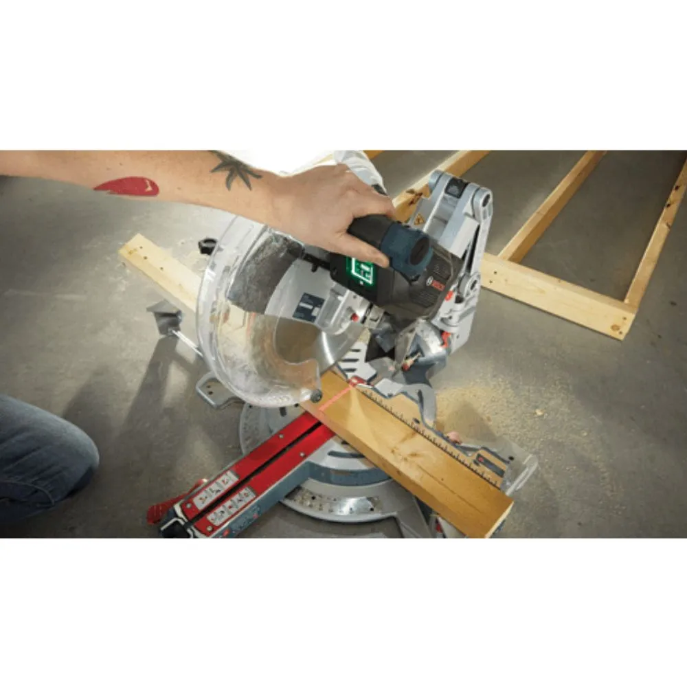 Bosch GCM18V-12GDCN14 18V PROFACTOR 12" Dual-Bevel Glide Miter Saw Kit w/ (1) 8.0 Ah CORE Performance Battery