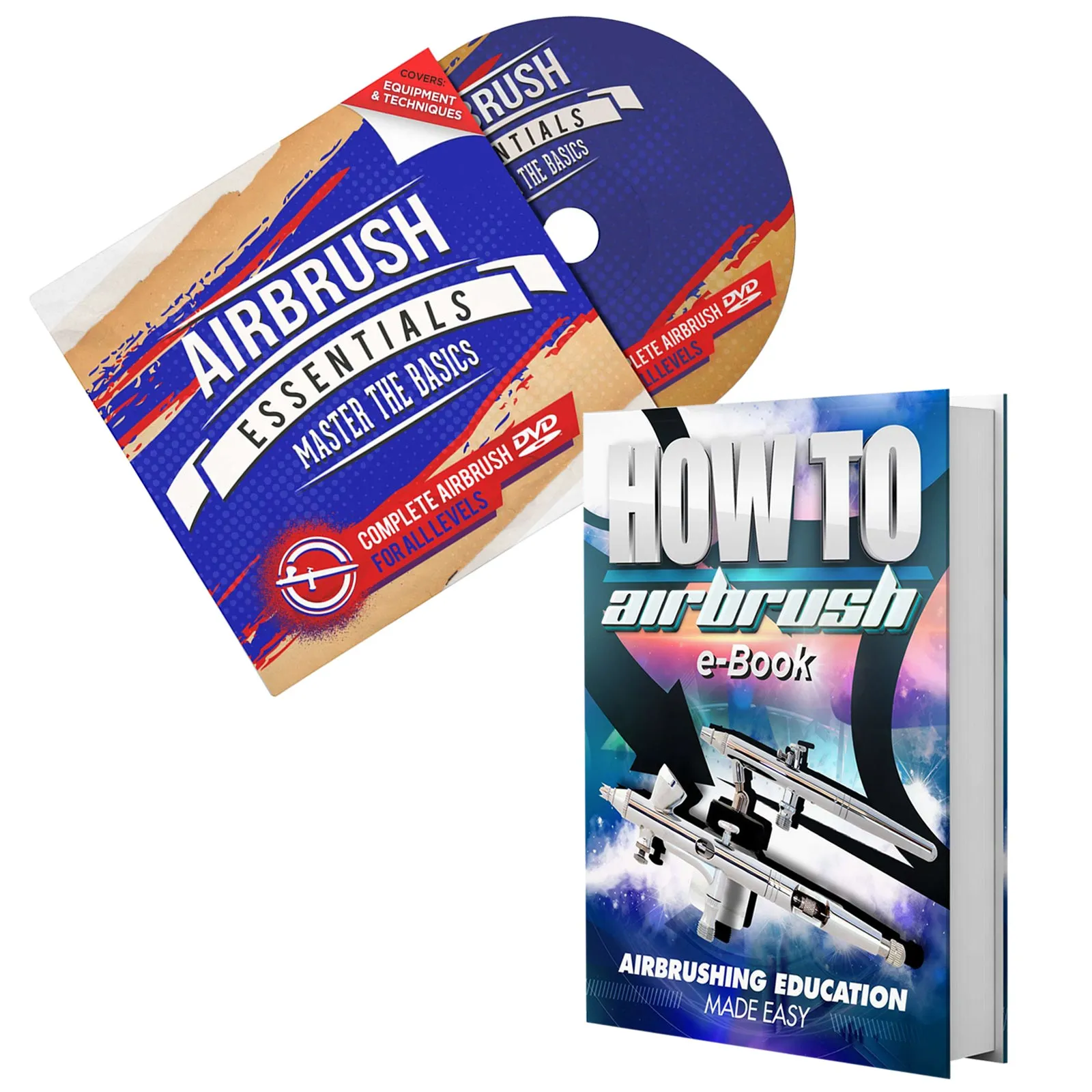 Cake Airbrush Decorating Kit - 3 Airbrushes, Compressor & Paint