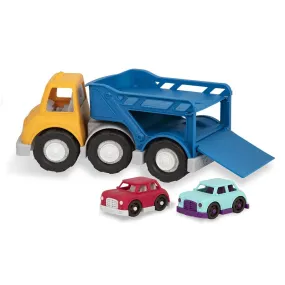 Car Carrier Toy Truck with 2 Toy Cars Set