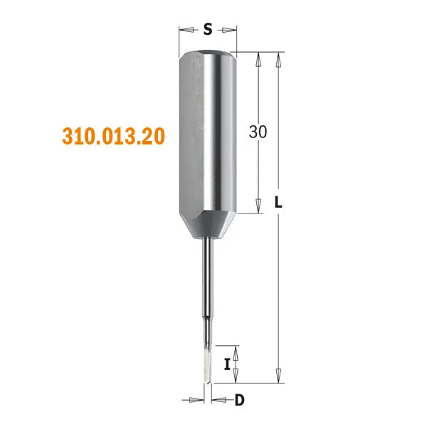 CMT Orange Tools 310.030.22 DOWEL DRILL 3x18x57.5mm LH