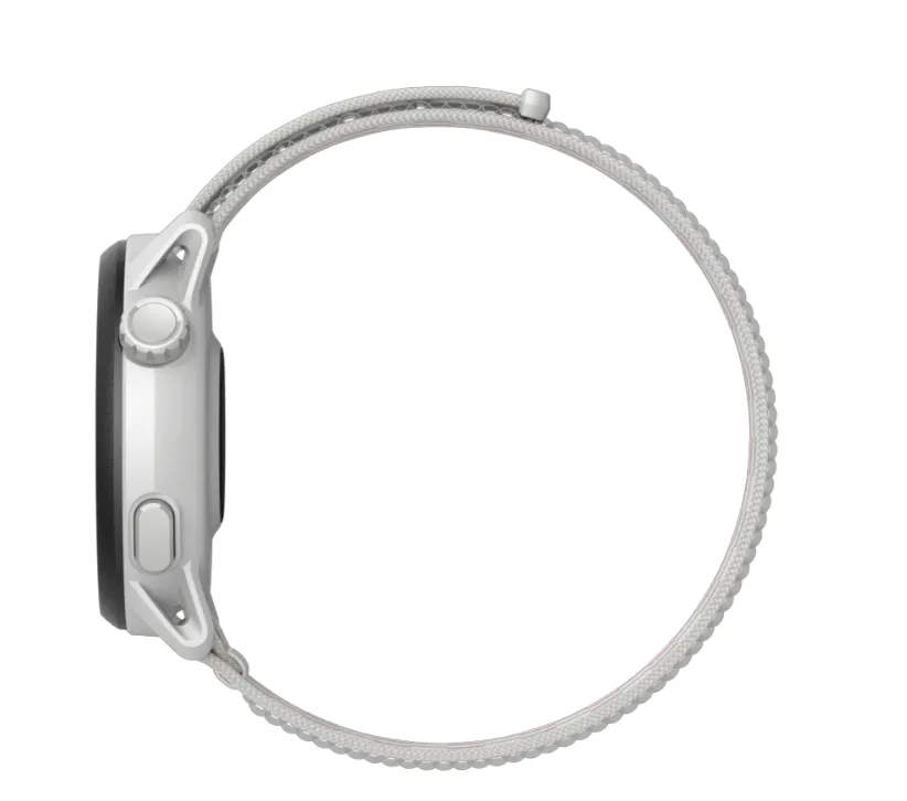 COROS PACE 3 GPS Sport Watch - White with Nylon Band