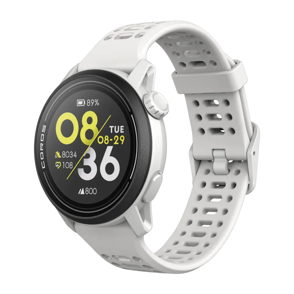 COROS PACE 3 White/Silicone Band