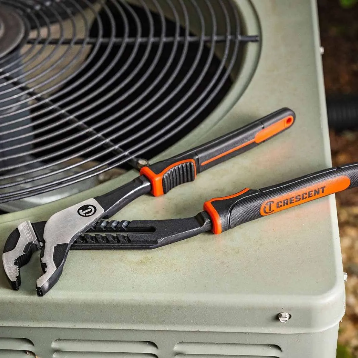Crescent RTZ212CGV 12" Z2 K9™ V-Jaw Dual Material Tongue and Groove Pliers