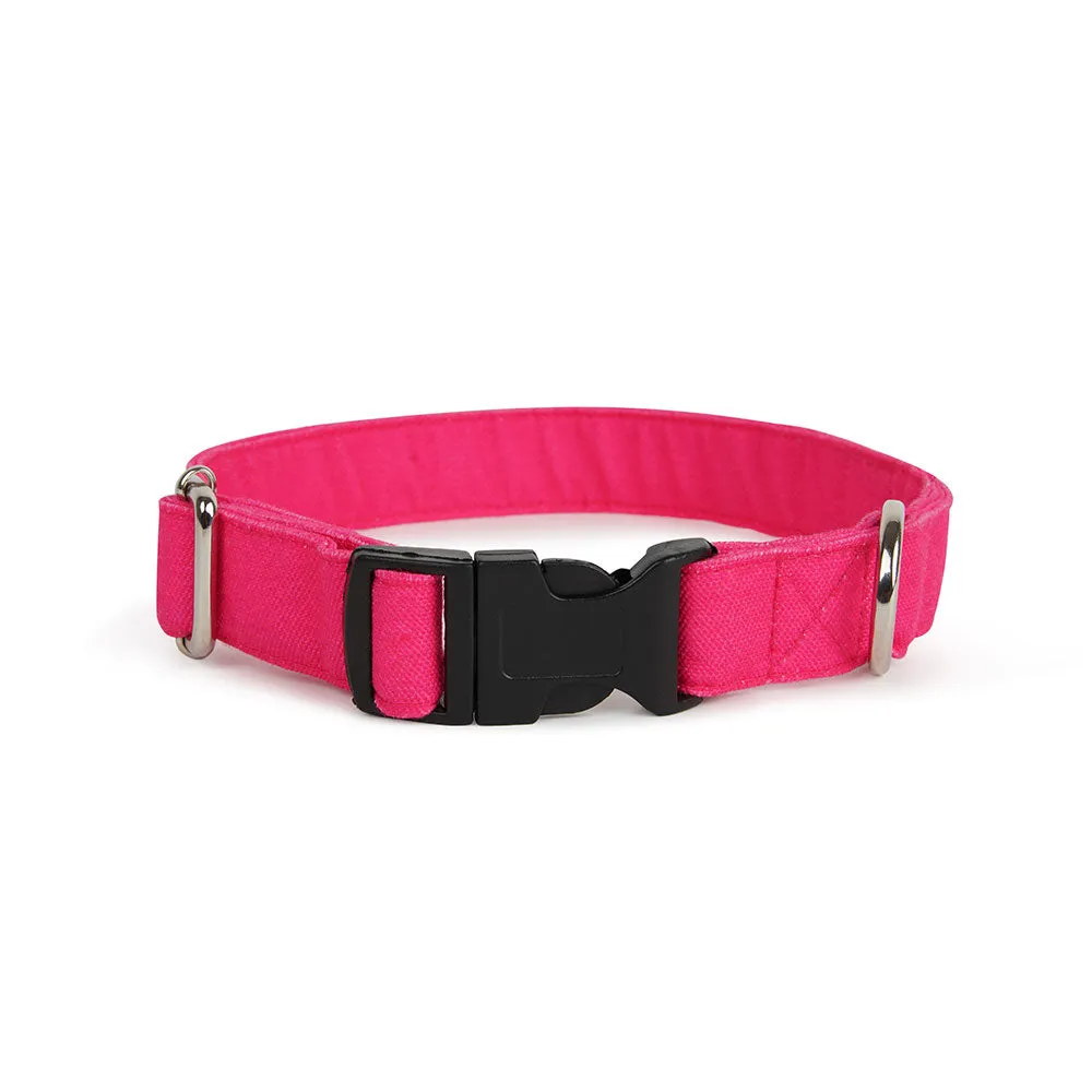 Dear Pet Classic Pink Dog Collar