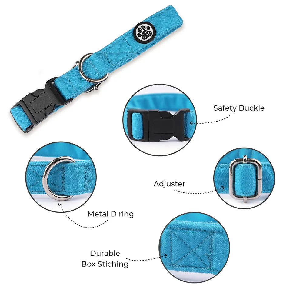 Dear Pet Classic Sky Blue Dog Collar
