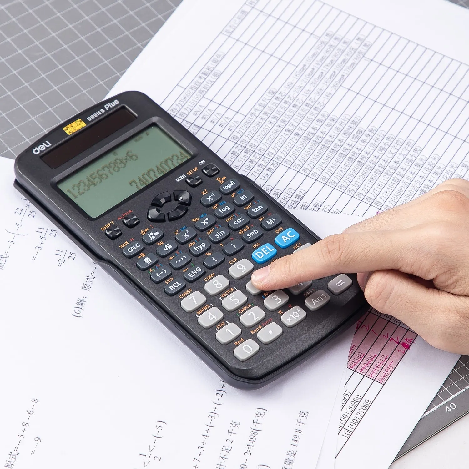 Deli 417F Scientific Calculato