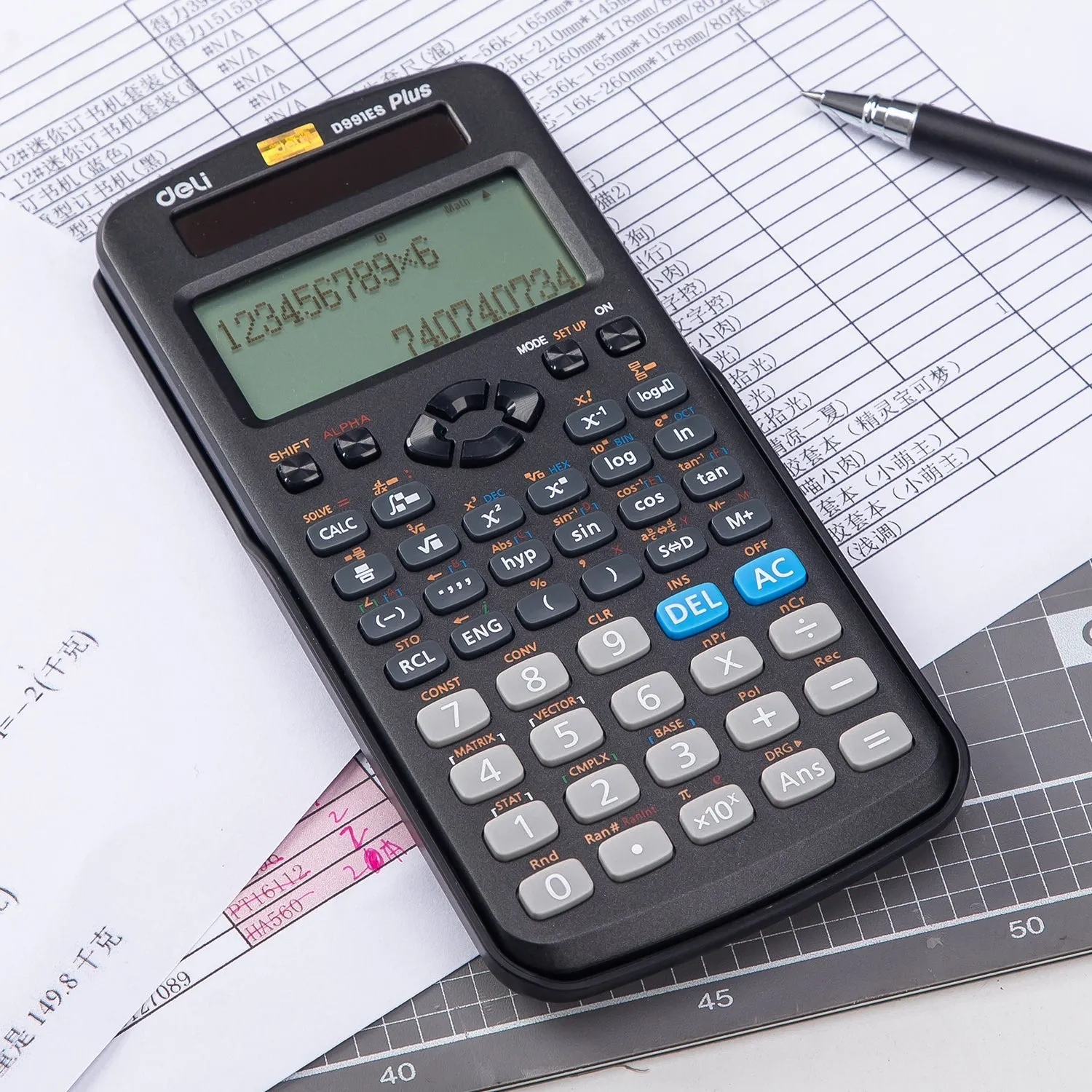 Deli 417F Scientific Calculato