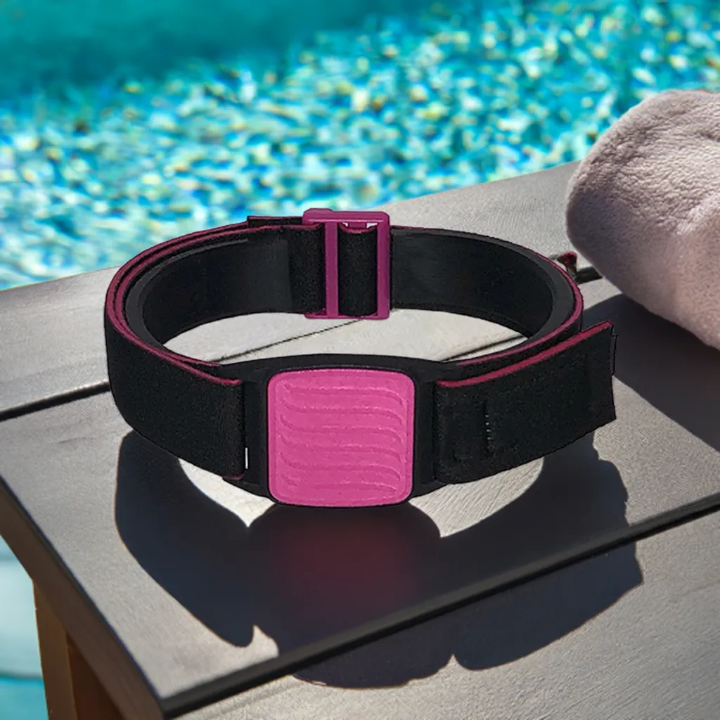 Dexcom G7 CGM Sports & Swim Armband Cover - Magenta Wave Dexband